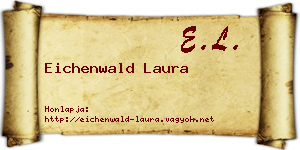 Eichenwald Laura névjegykártya